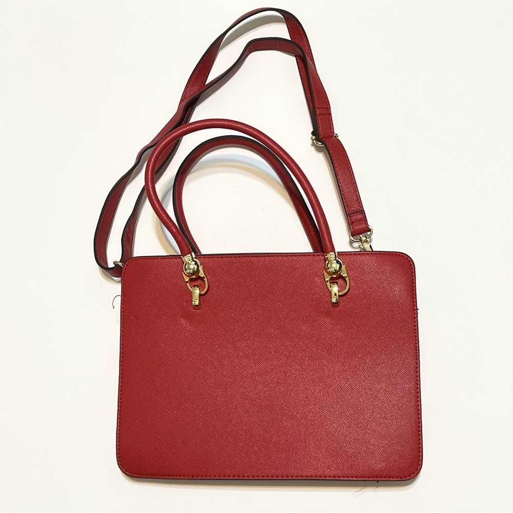 London Fog Red tote bag